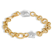 Bracciale in Oro giallo, Oro Bianco 18 carati