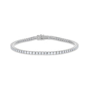 Bracciale - 18 carati Oro bianco - 1.80ct. tw. Diamante (Naturale)