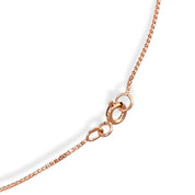 Collana con Ciondolo in Oro Rosa 18 carati