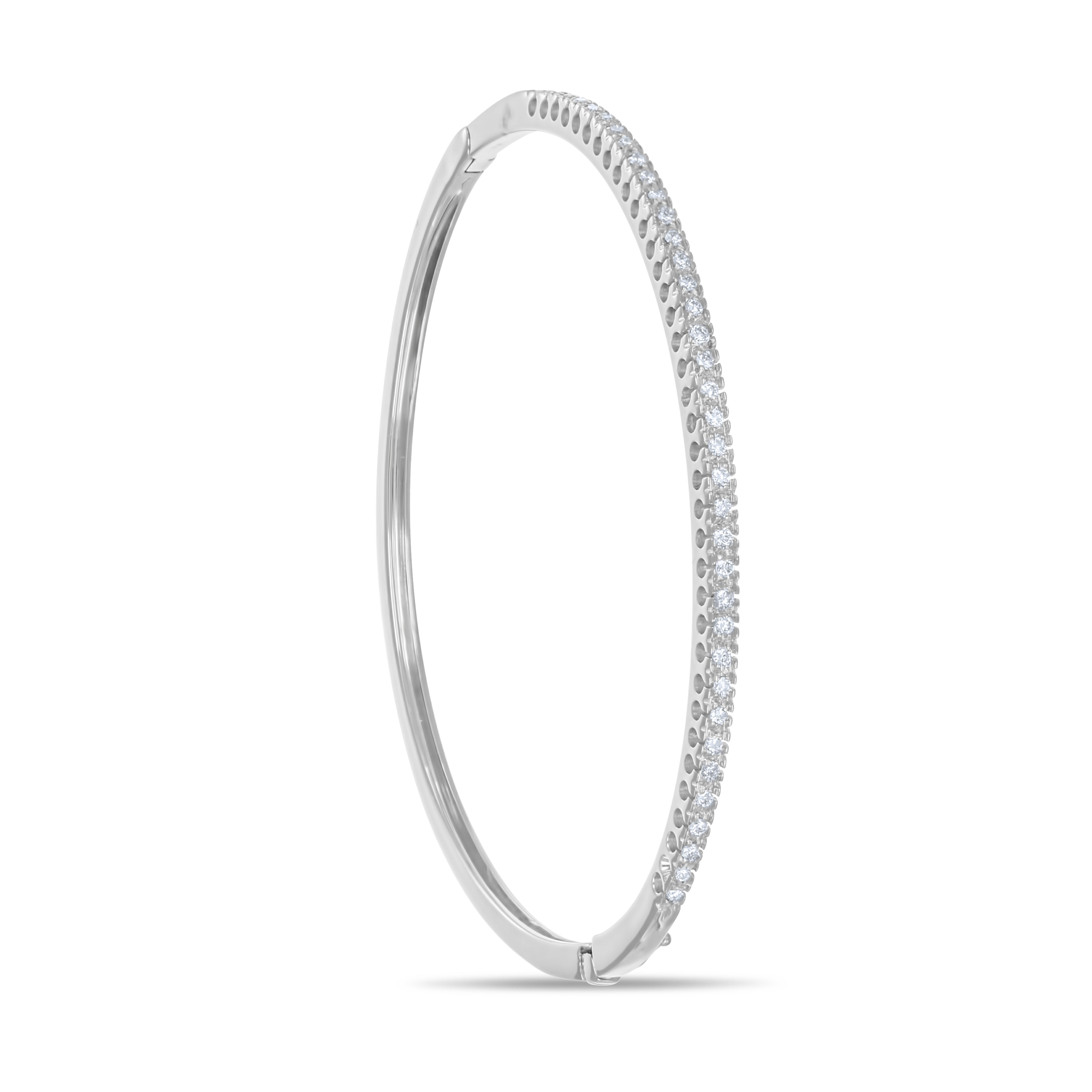 Bracciale - 18 carati Oro bianco - 0.56 tw. Diamante