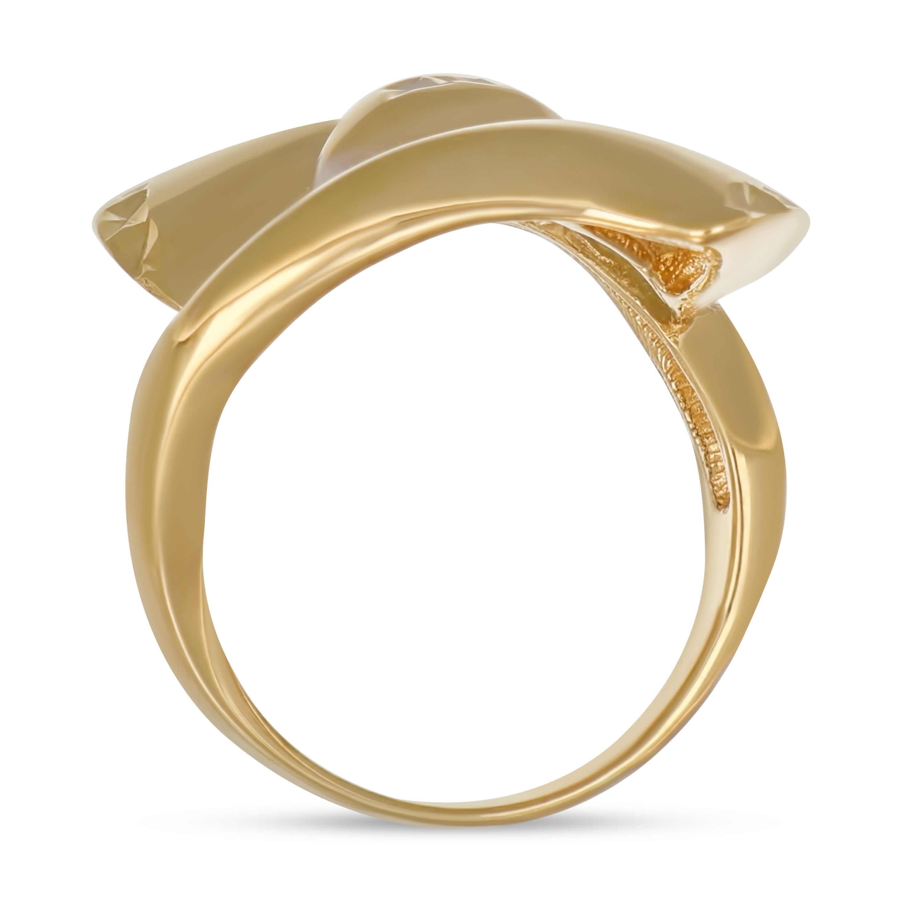 Anello - Oro bianco 18 kt, Oro giallo