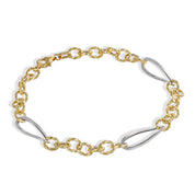 Bracciale - 18 carati Oro bianco, Oro giallo