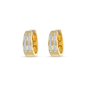 Orecchini - 18 carati Oro giallo - 0.36ct. tw. Diamante (Naturale)