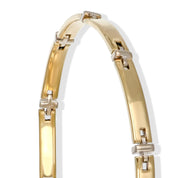 Bracciale in Oro giallo, Oro bianco 18 carati