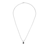 Collana con ciondolo - 18 carati Oro bianco - 0.33ct. tw. Diamante (Con trattamento colore)