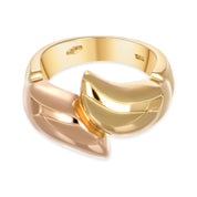 Anello - Oro rosa 18 kt, Oro giallo