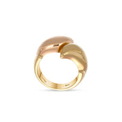 Anello - Oro rosa 18 kt, Oro giallo