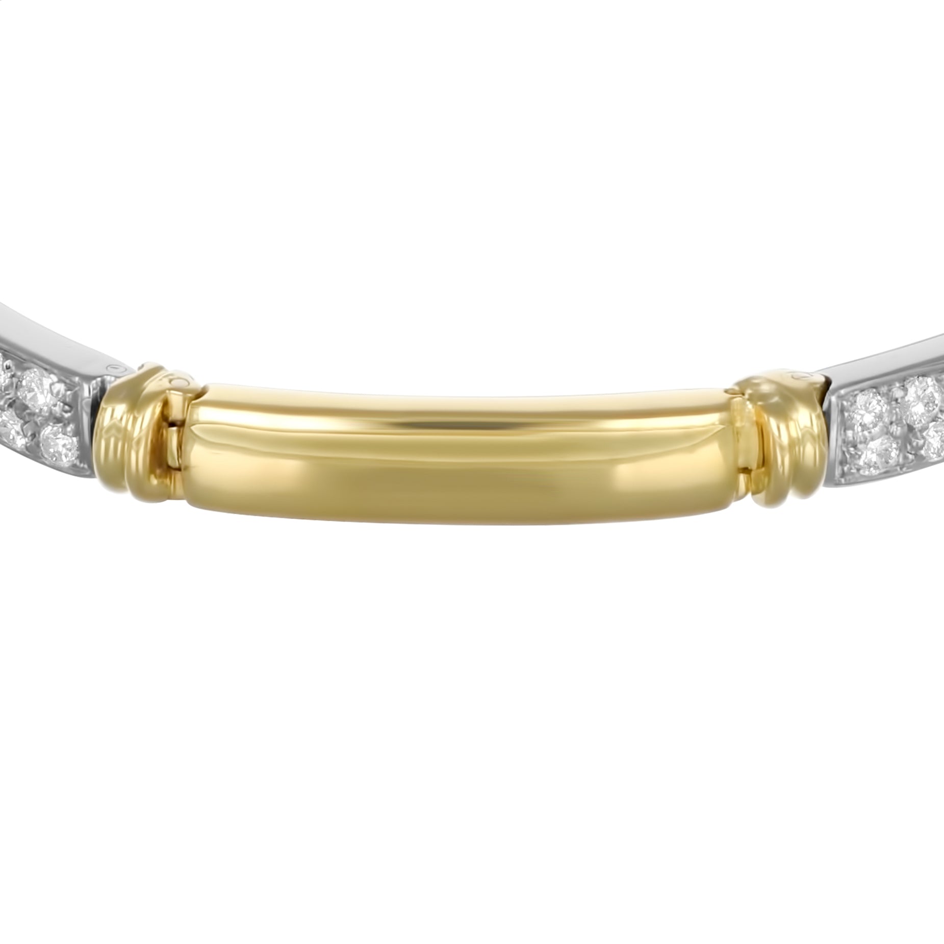 Bracciale - 18 carati Oro bianco, Oro giallo - 1.12ct. tw. Diamante (Naturale)