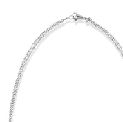 Collana - Oro bianco 18 kt. - Perla