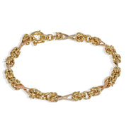 Bracciale in Oro giallo, Oro bianco, Oro rosa 18 carati