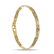 Bracciale in Oro giallo , Oro bianco 18 carati