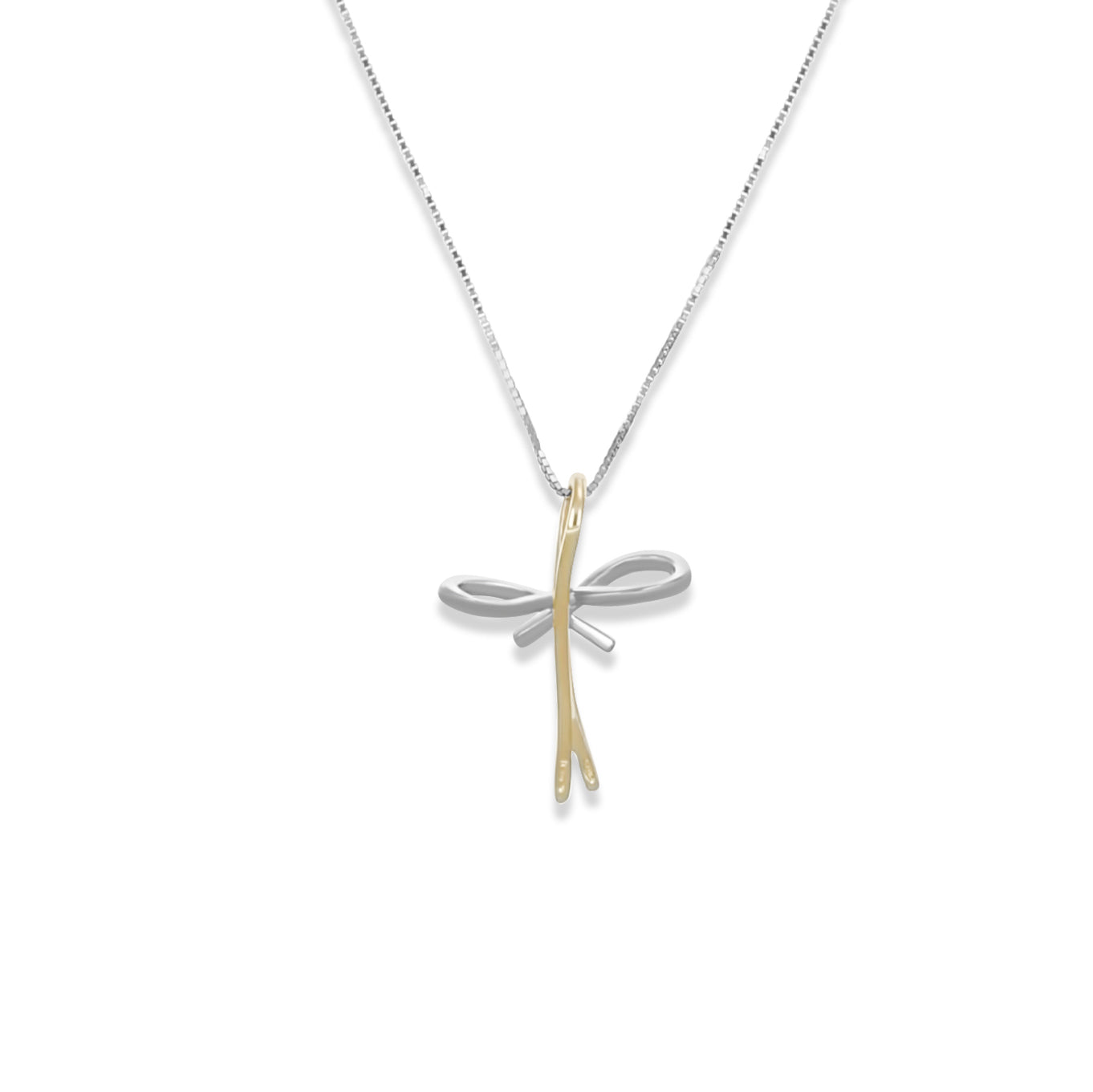 Collana con ciondolo - 18 carati Oro bianco, Oro giallo