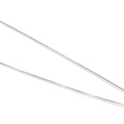 Collana con ciondolo - 18 carati Oro bianco - 0.20ct. tw. Diamante (Naturale)