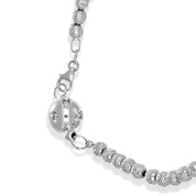 Bracciale - 18 carati Oro bianco - 0.06ct. tw. Diamante