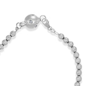 Bracciale - 18 carati Oro bianco - 0.06ct. tw. Diamante