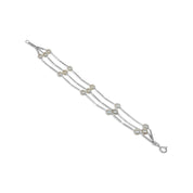 Bracciale - Oro bianco 18 kt. - Perla