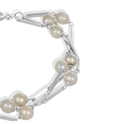 Bracciale - Oro bianco 18 kt. - Perla