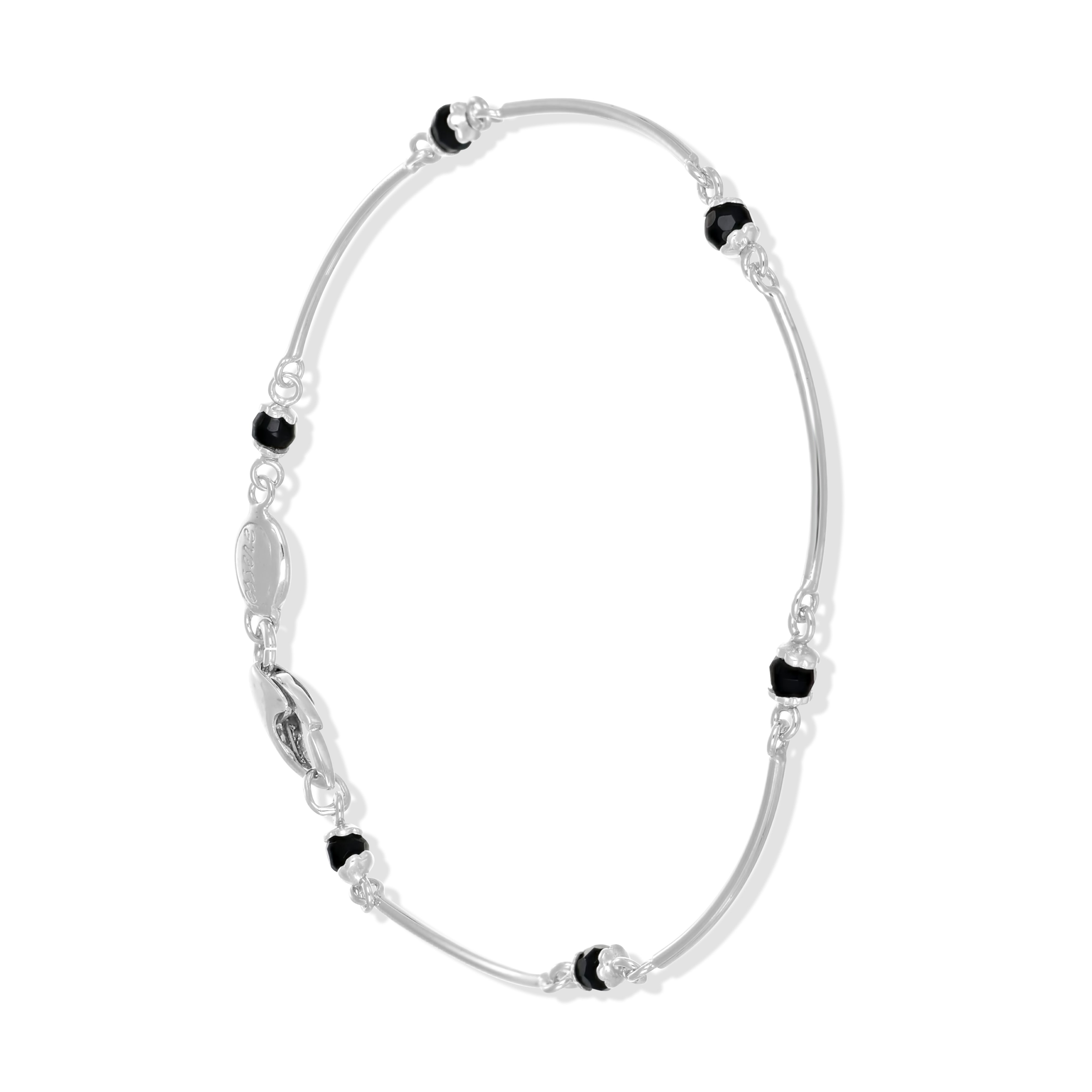 Bracciale - 18 carati Oro bianco - 0.36ct. tw. Onice