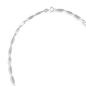 Collana con ciondolo - 18 carati Oro bianco - 1.50ct. tw. Ametista