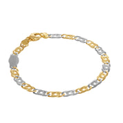 Bracciale in Oro giallo , Oro Bianco 18 carati