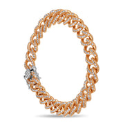 Bracciale - 18 carati Oro rosa - 4.00ct. tw. Diamante (Naturale)