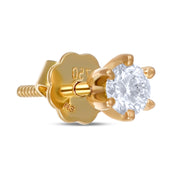 Orecchini - Oro giallo 18 kt. - 0,50 ct. tw. Diamante (Naturale)