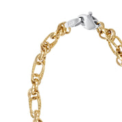 Bracciale in Oro giallo, Oro bianco 18 carati