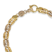 Bracciale in Oro giallo, Oro bianco 18 carati