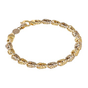 Bracciale in Oro giallo, Oro bianco 18 carati