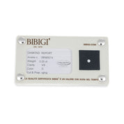 1 pcs Diamante (Naturale) - 0.05 ct - Rotondo - G - VS1 - Nessuna perizia di laboratorio