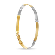 Bracciale in Oro giallo ,Oro Bianco 18 carati