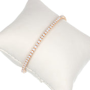 Bracciale - 18 carati Oro rosa - 2.80ct. tw. Diamante (Naturale)