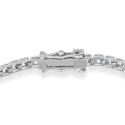 Bracciale - 18 carati Oro bianco - 2.50ct. tw. Diamante (Naturale)