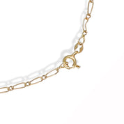 Collana con ciondolo - 18 carati Oro giallo, Oro bianco - 2.25ct. tw. Zaffiro - Diamante