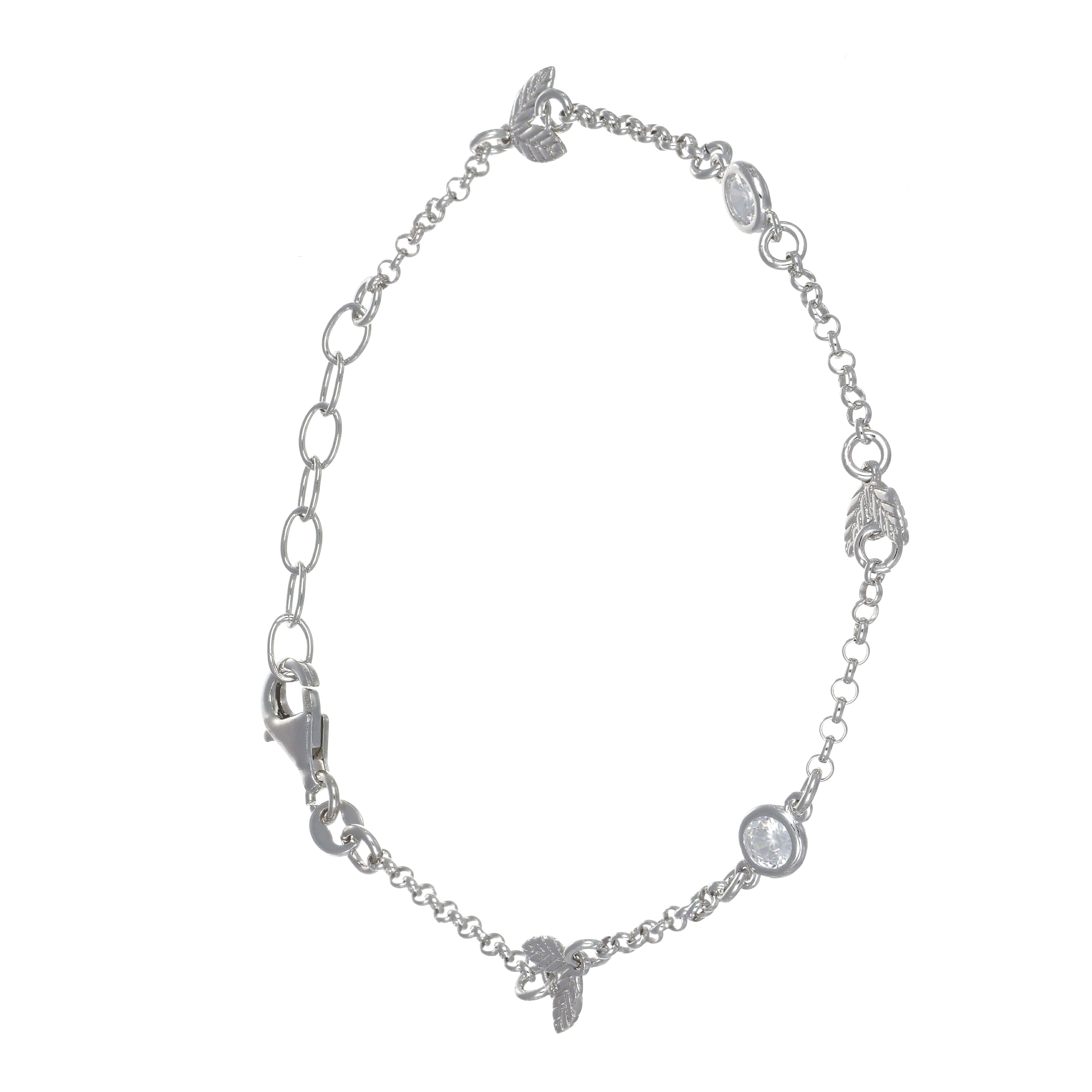 Bracciale in Argento 925 Rodio