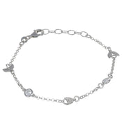 Bracciale in Argento 925 Rodio