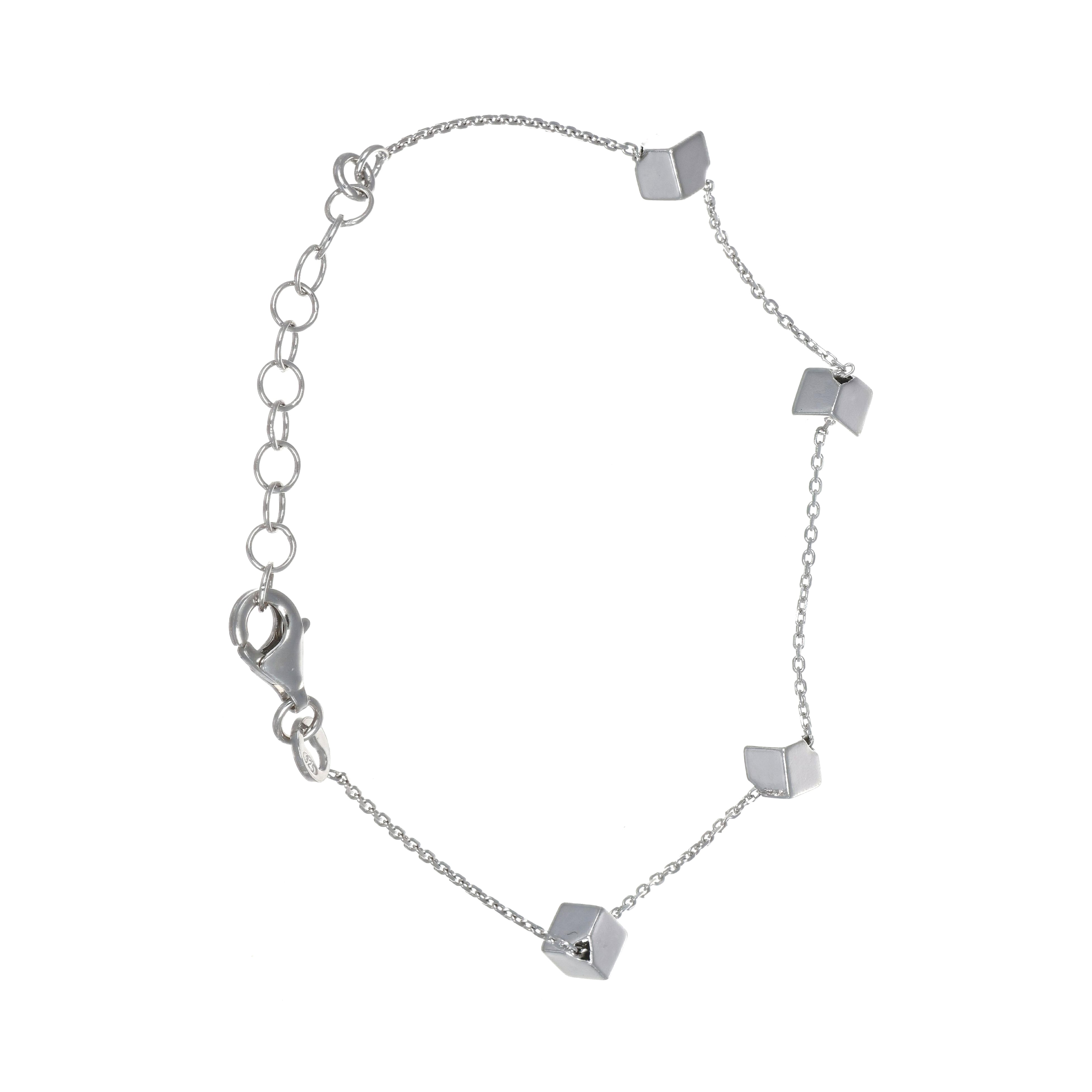 Bracciale in Argento 925 Rodio