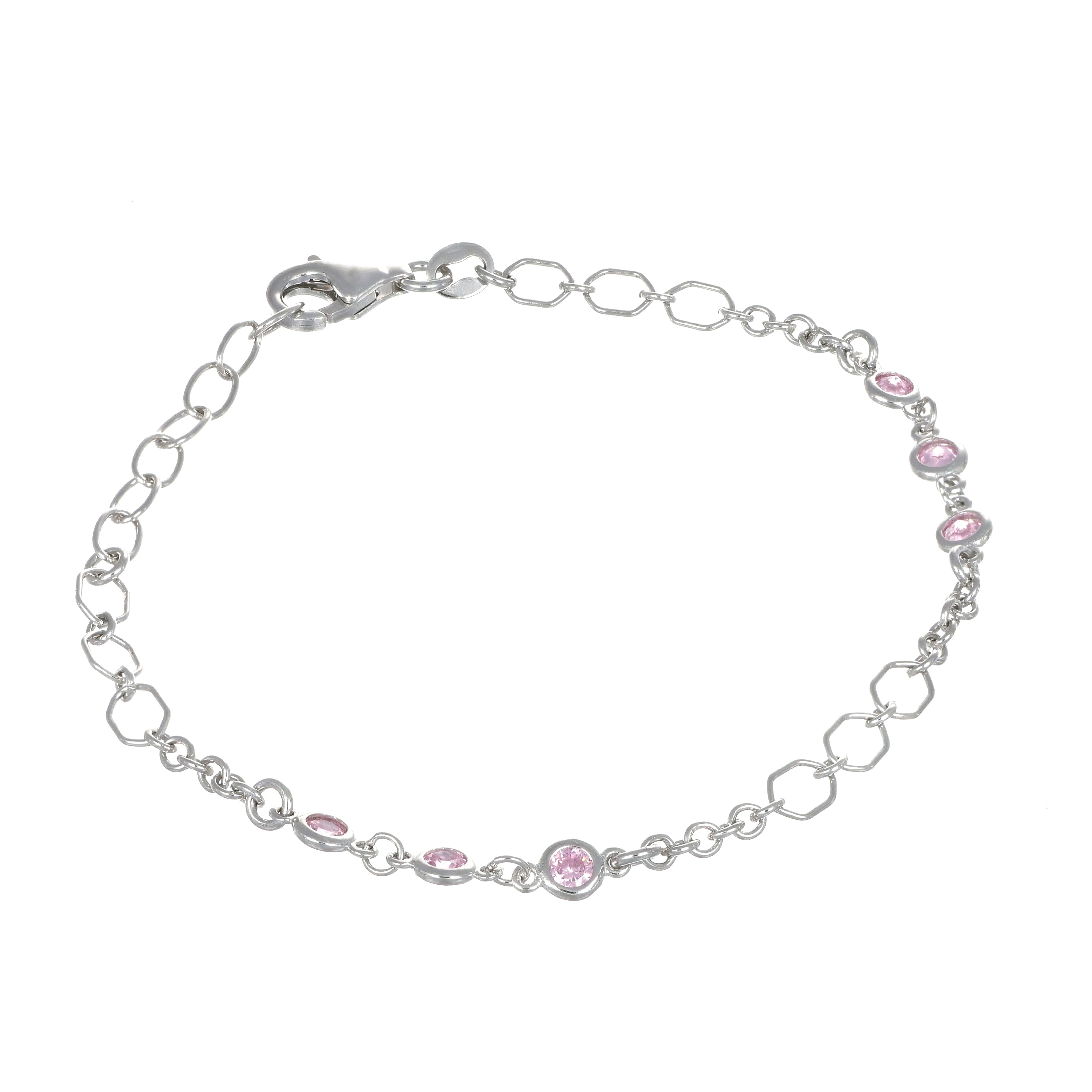 Bracciale in Argento 925 Rodio