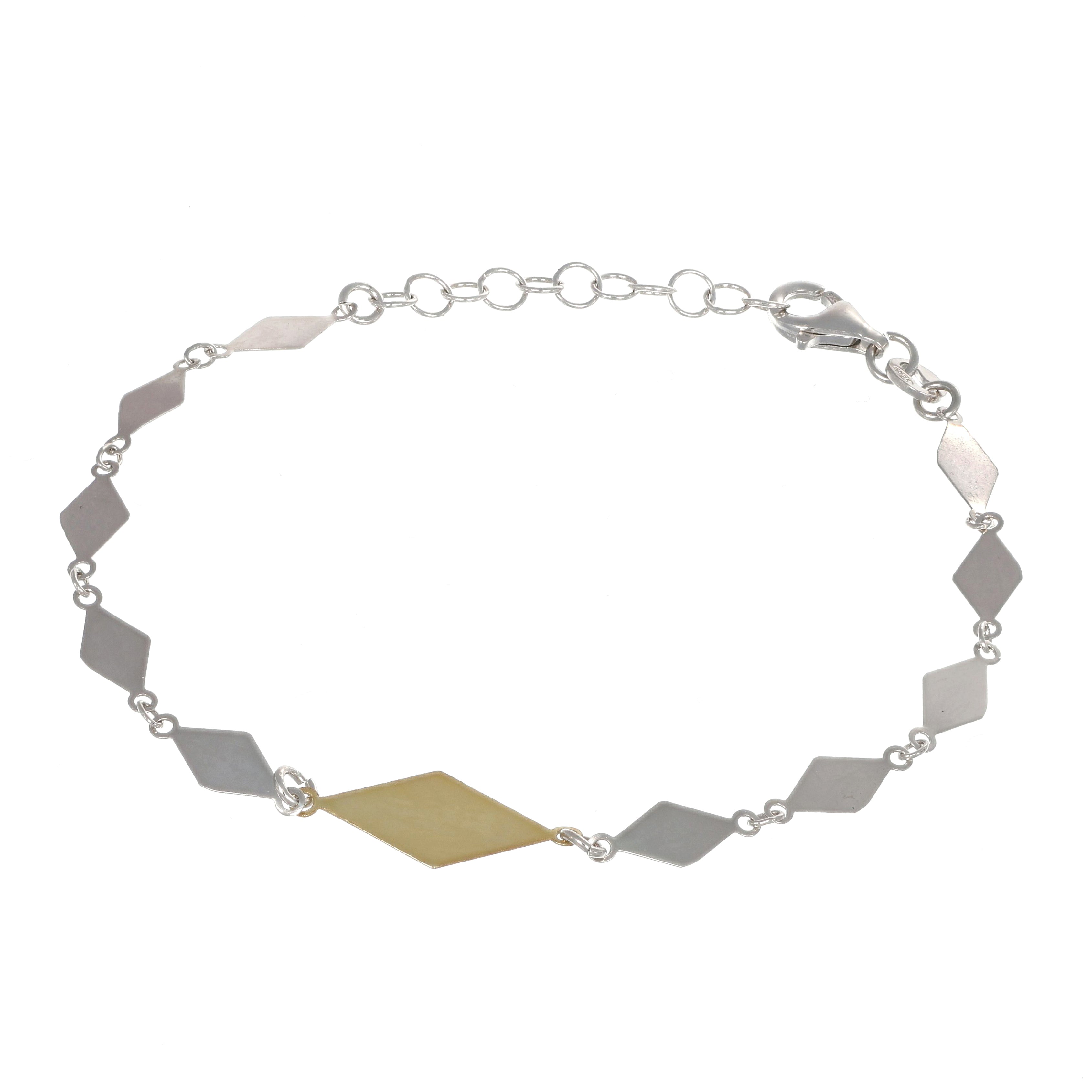 Bracciale in Argento 925 Rodio