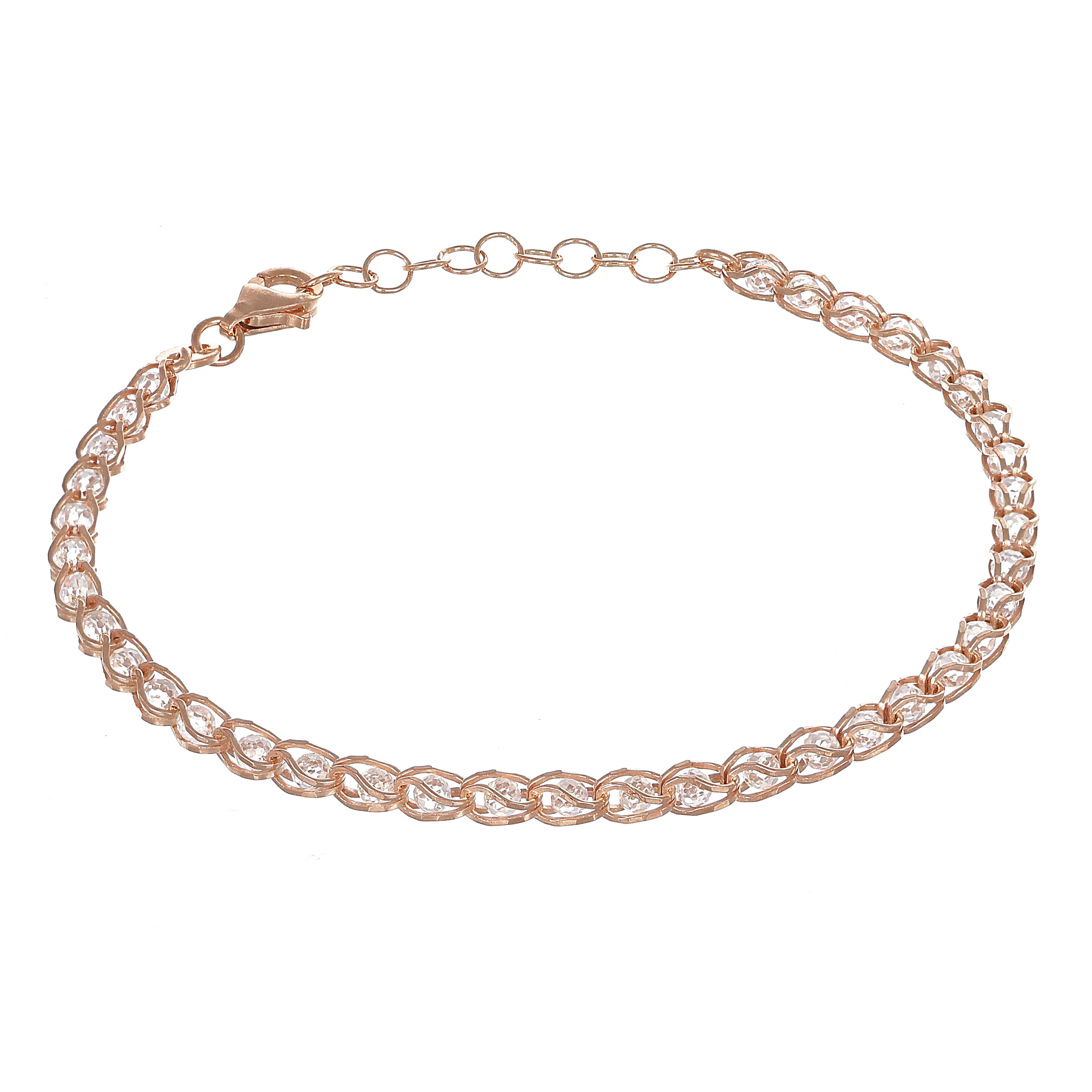 Bracciale in argento 925 Rose