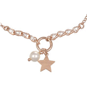 Bracciale in Argento 925 Rose  con perla