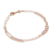 Bracciale in Argento 925 Rose