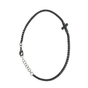 Bracciale in argento 925 Rodio Nero