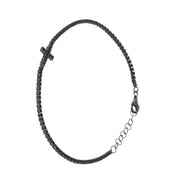 Bracciale in argento 925 Rodio Nero