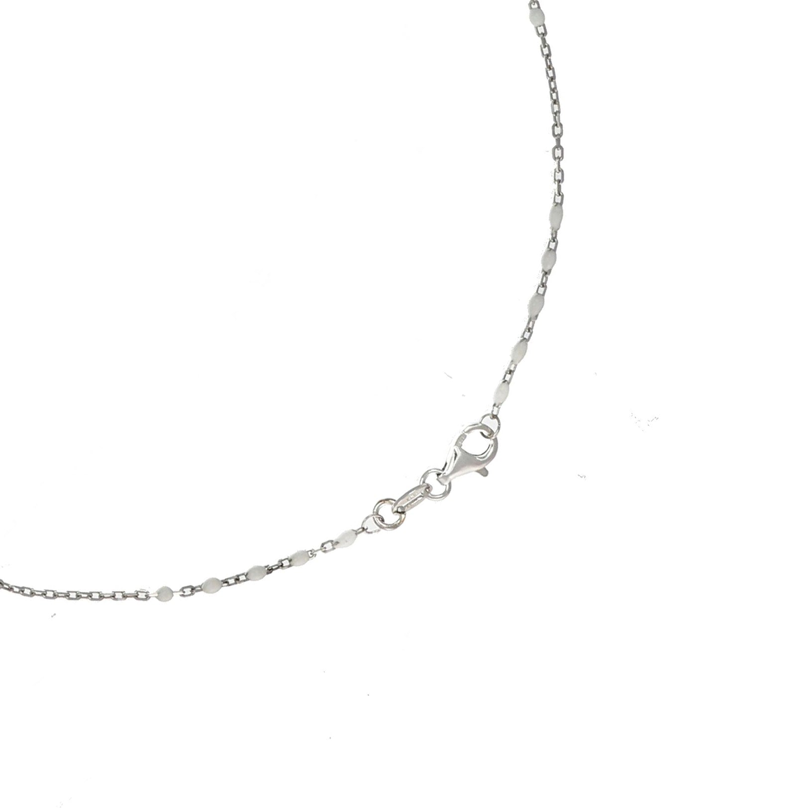 Collana in Argento 925 Rodio