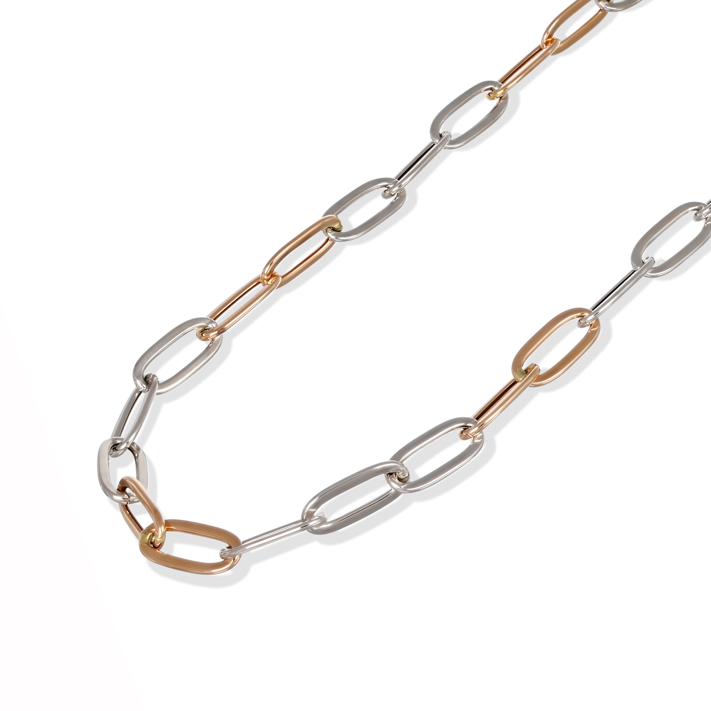 Collana - 18 carati Oro bianco, Oro rosa