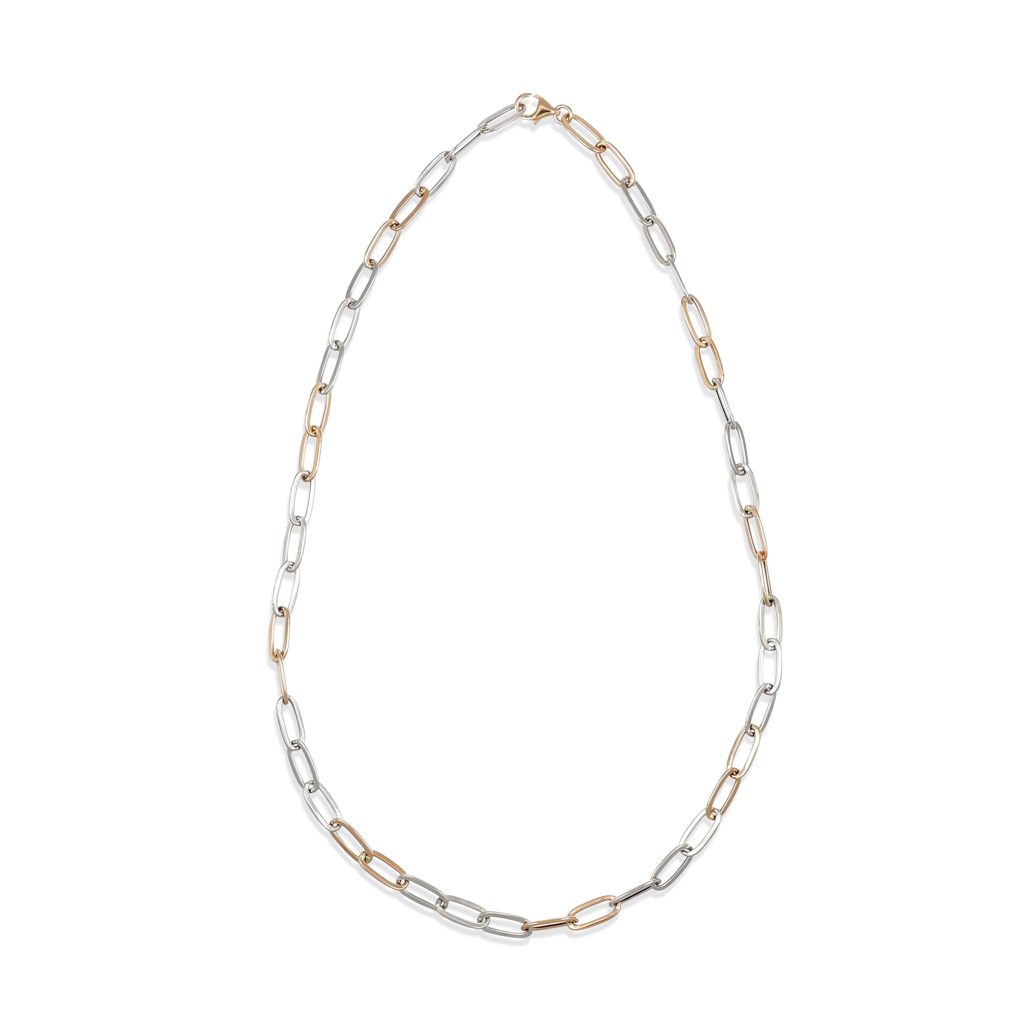 Collana - 18 carati Oro bianco, Oro rosa