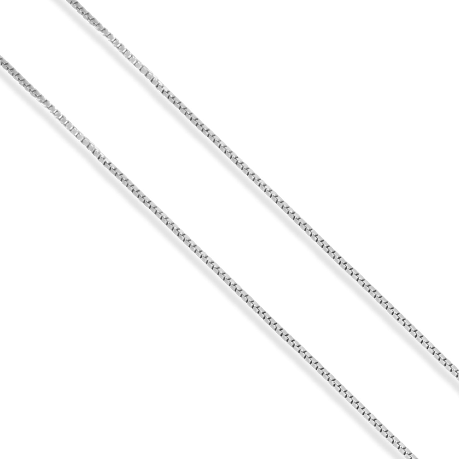 Collana con ciondolo - 18 carati Oro bianco - 0.92ct. tw. Acquamarina - Diamante