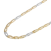 Collana in Oro giallo, Oro Bianco 18 carati