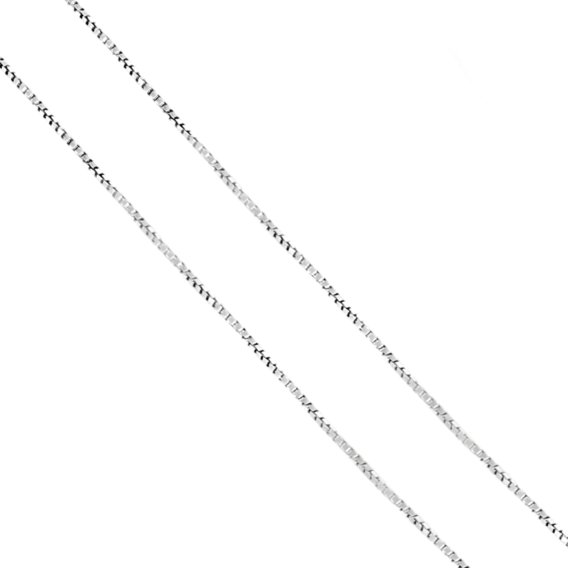 Collana con ciondolo - 18 carati Oro bianco - 1.16ct. tw. Acquamarina - Diamante